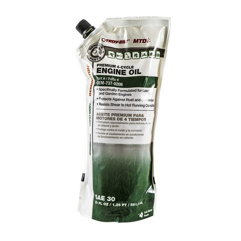 Arnold OEM-737-0208 Engine Oil, 20 oz Bottle, Amber (Pack of 12)