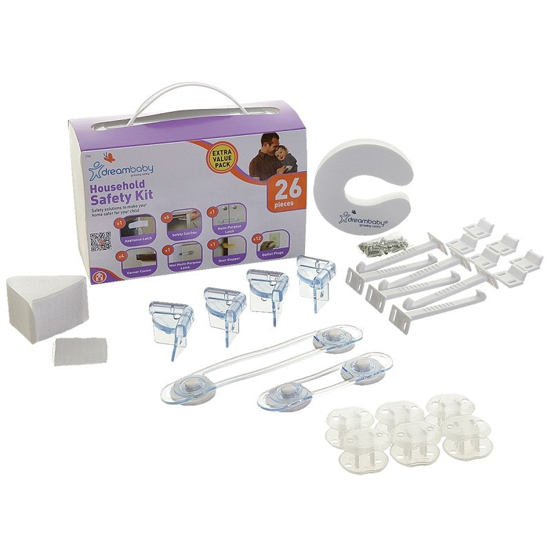 Dreambaby L7661 Home Safety Value Kit, White