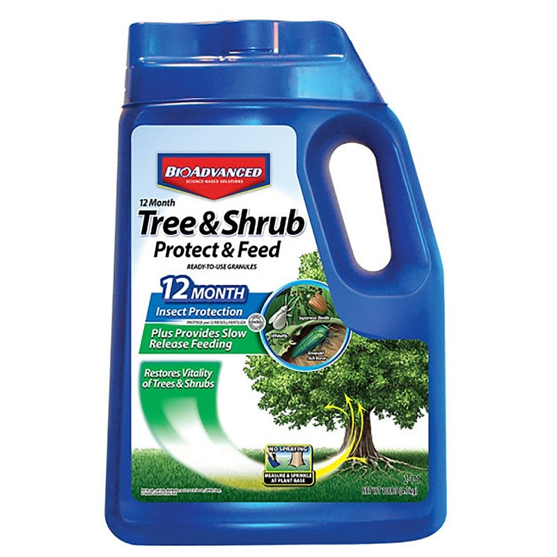 BioAdvanced 701910A Tree and Shrub Feed, Granular, 10 lb Bottle