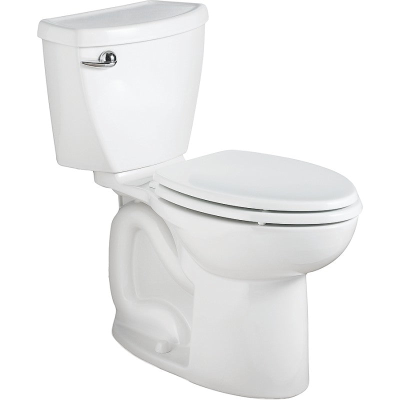 American Standard Cadet 3 Series 3378.128ST.020 ADA Elongated Toilet, Elongated Bowl, 1.28 gpf Flush, 12 in Rough-In