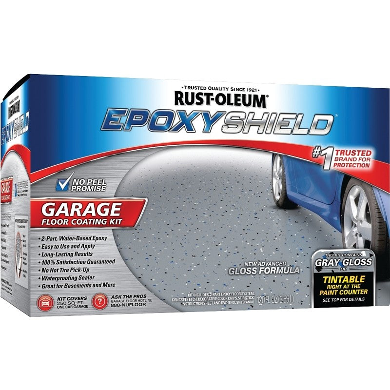 RUST-OLEUM EPOXYSHIELD 252625 Garage Floor Coating, Gloss (Pack of 2)
