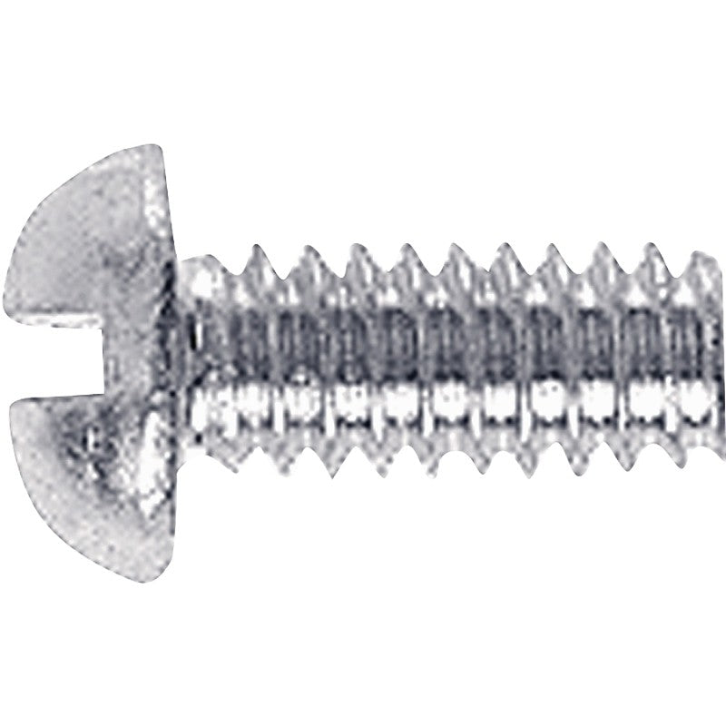 Danco 35141B Faucet Bibb Screw, #4-32 Thread, 3/8 in L, Brass, Chrome Plated (Pack of 5)