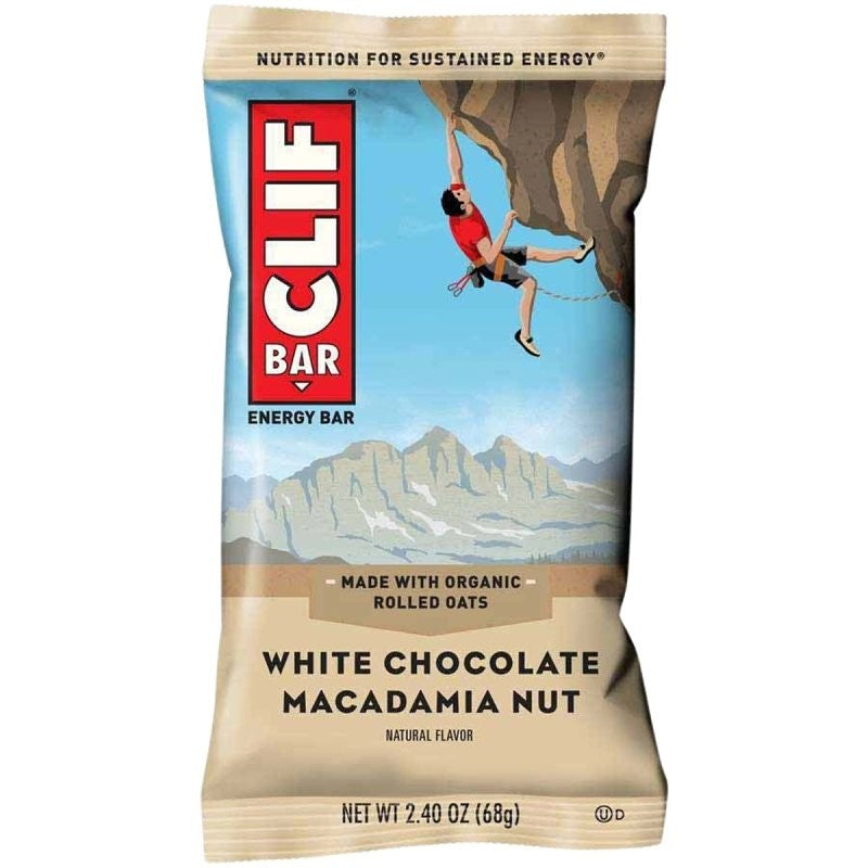 CLIF 582998 Energy Bar, Chocolate Macadamia Nut, 2.4 oz Packet (Pack of 12)