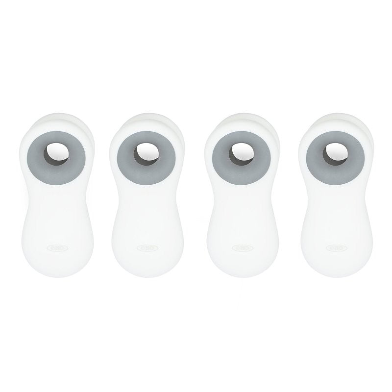 Good Grips 13173400 Magnetic Clip, Plastic, White (Pack of 6)