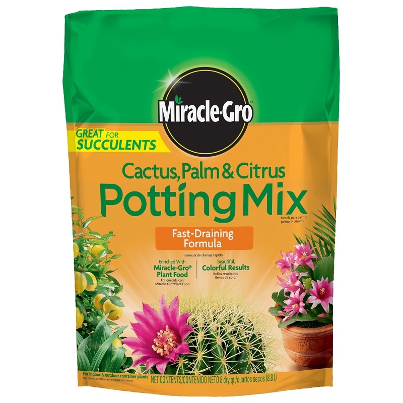 Miracle-Gro 72078430 Potting Mix, Bag (Pack of 6)