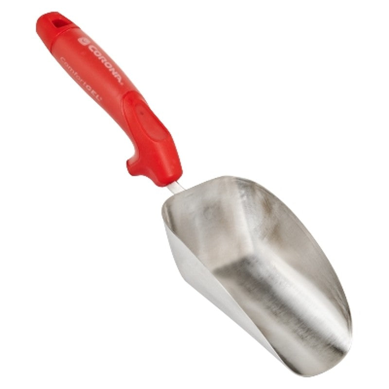 Corona CT 3364 Premium Hand Scoop, 6 in L Blade, Stainless Steel Blade, Cushion Grip Handle