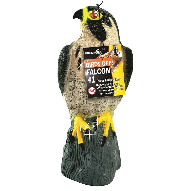 Bird-X FALCON Falcon Predator Decoy, Ready-to-Use, 7 in L