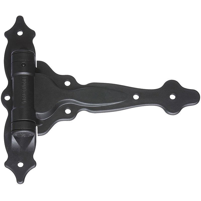 National Hardware N346-200 Decorative Spring T-Hinge, 8-1/2 in W Door Leaf, 7-3/4 in H Door Leaf, Polymer, 27.5 lb