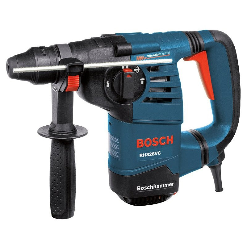 Bosch RH328VC Rotary Hammer, 8 A, SDS-Plus Chuck, 3/4 in Chuck, 4000 bpm, 2.6 ft-lb Impact Energy