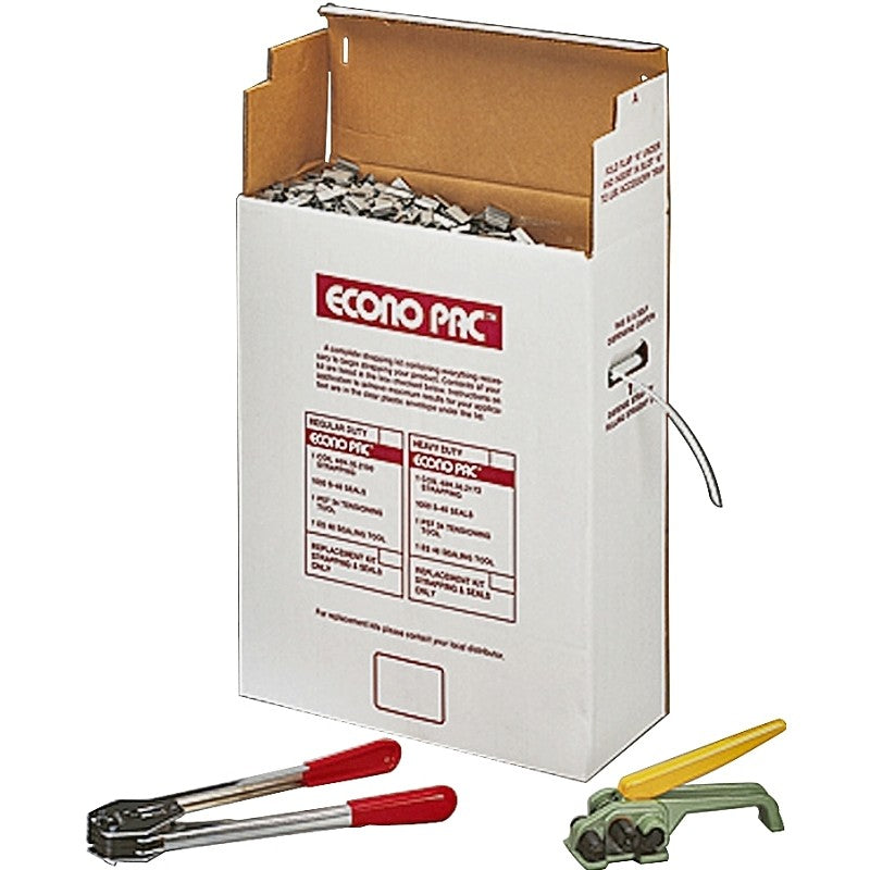 Nifty Wrapper SEP48HD Jumbo Strapping Kit, Heavy-Duty, Plastic, White