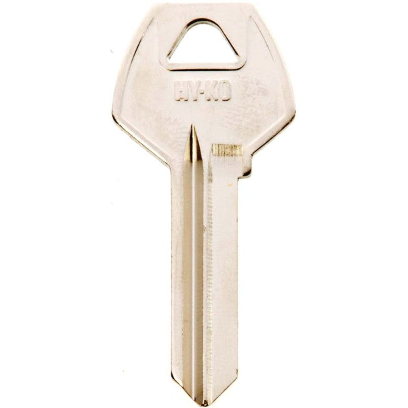Hy-Ko 11010CO89 Key Blank, Brass, Nickel, For: Corbin Russwin Cabinet, House Locks and Padlocks, CO89 Key Number (Pack of 10)
