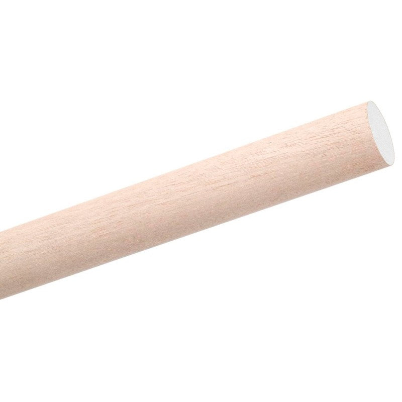 Waddell 6708UB Dowel Rod, 1/2 in Dia, 48 in L, Birchwood (Pack of 20)