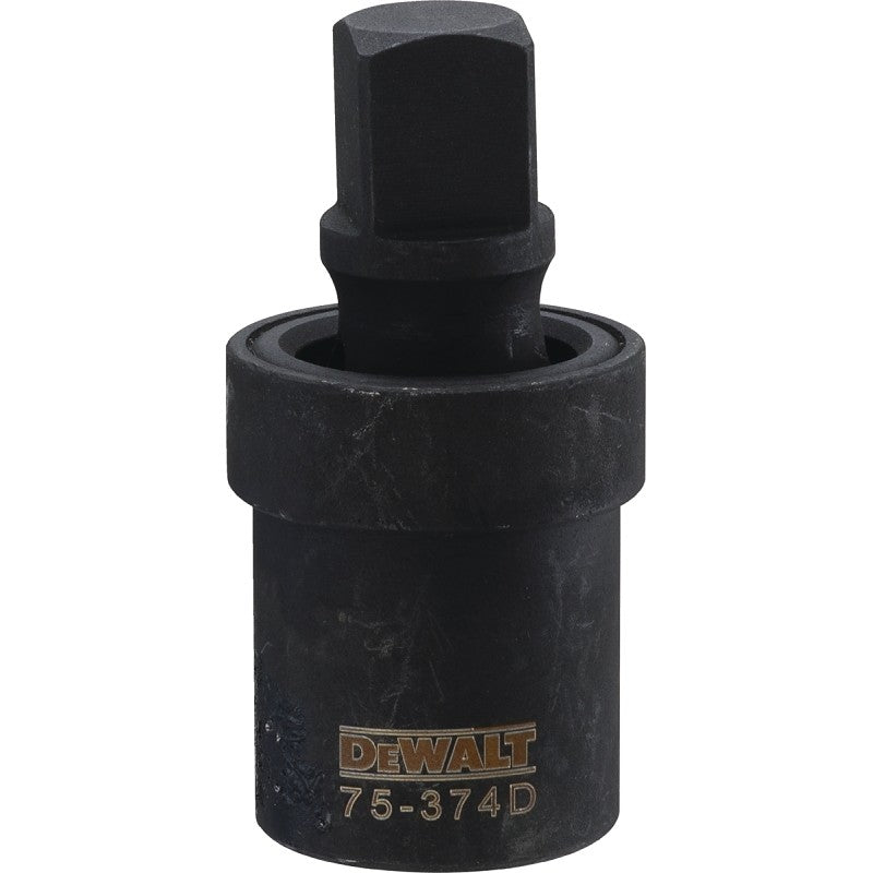 DEWALT DWMT75374OSP Impact Universal Joint, 3/4 in Drive, Female, Male Drive, 3-1/2 in L, Chrome