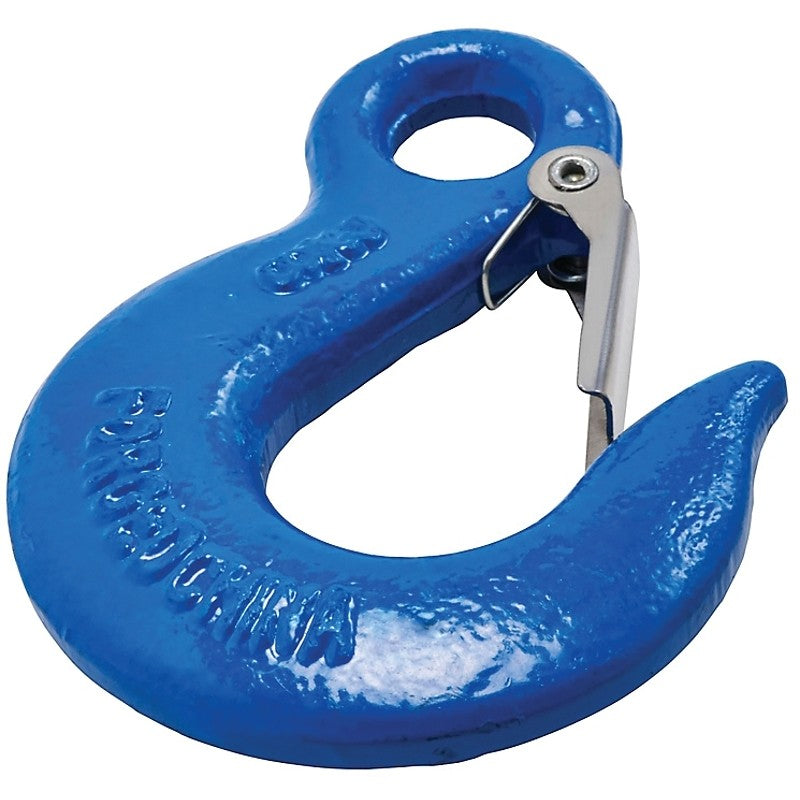 National Hardware 3247BC Series N830-317 Eye Slip Hook, 3/8 in, 5400 lb Working Load, Steel, Blue
