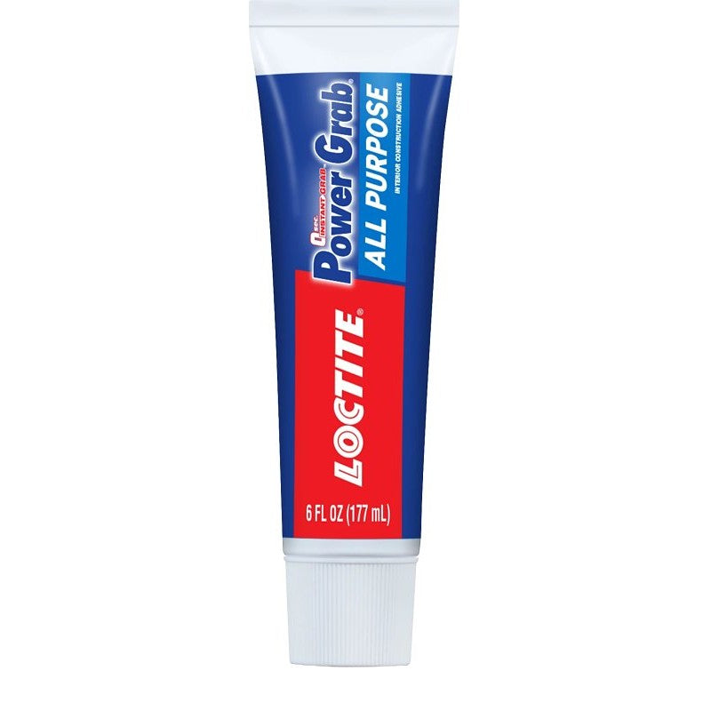 Loctite 2029846 Construction Adhesive, White, 6 fl-oz Squeeze Tube