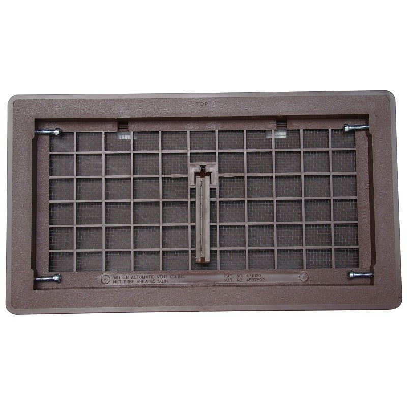 Witten Vent 500BR Foundation Vent, Brown