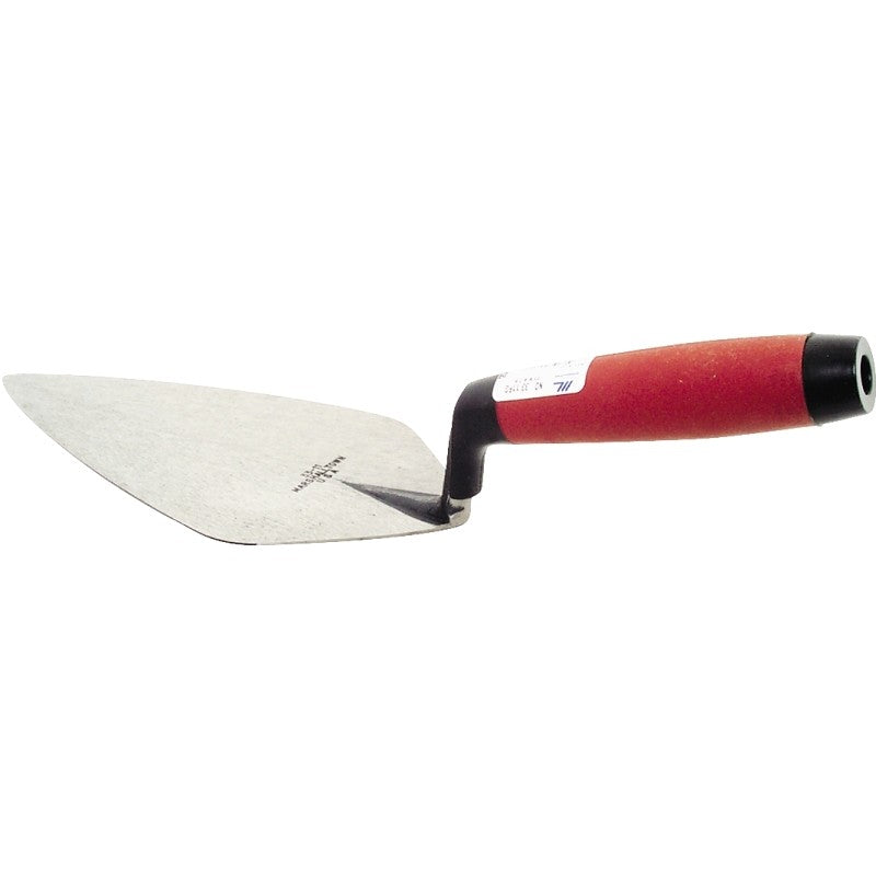 Marshalltown 33 11FG Brick Trowel, 11 in L Blade, 4-7/8 in W Blade, HCS Blade, DuraSoft Handle