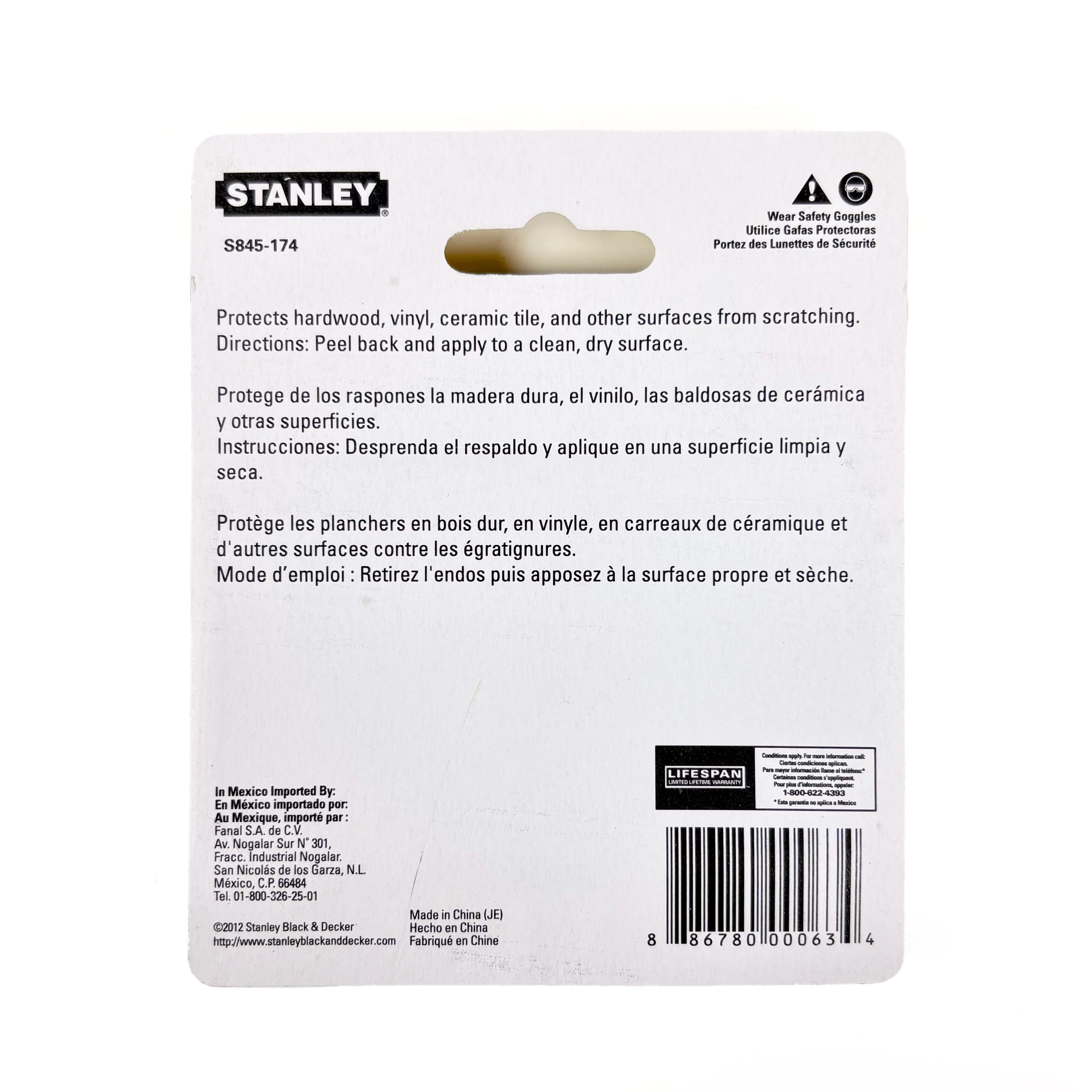 Heavy Duty Self Adhesive Felt Pads 1 Inch Round Oatmeal 16 Pack