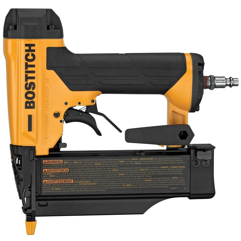 Bostitch BTFP2350K Pin Nailer, 135 Magazine, Straight Collation, 5/8 to 2 in L Fastener