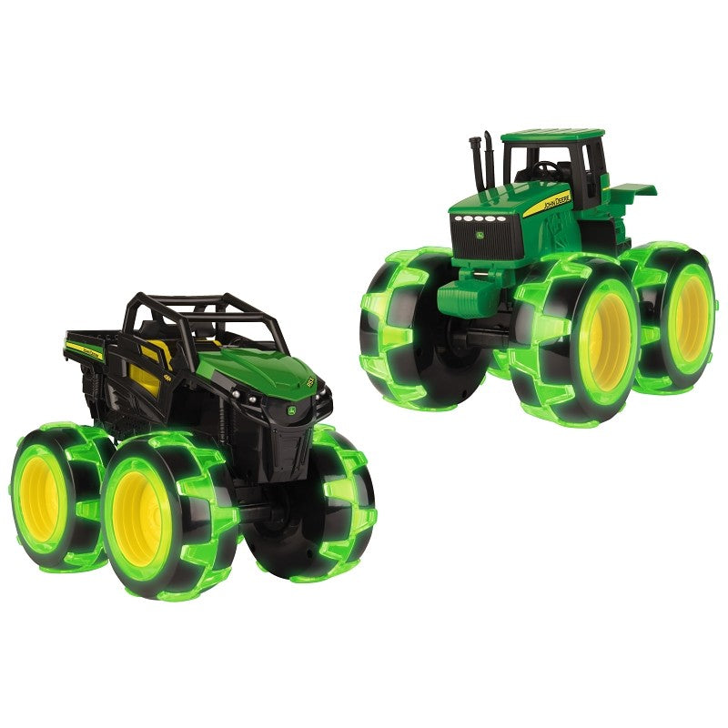 John Deere Toys 46434B Wheel Assortment, 3 years and Up, Internal Light/Music: Internal Light and Music