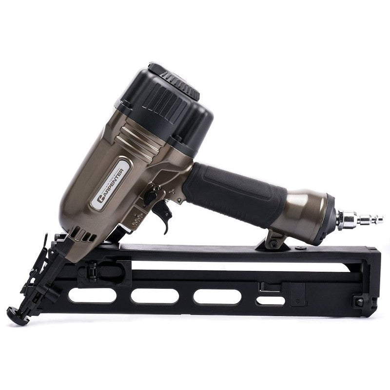 Carpenter Air Tools C1565 Angle Finish Nailer, 100 Magazine, Strip Collation, 1-1/4 to 2-1/2 in Fastener
