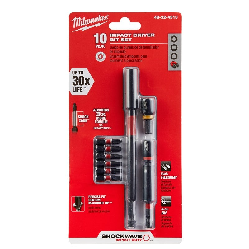 Milwaukee 48-32-4513 Expand Set, 10-Piece, Steel