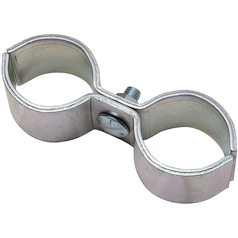 National Hardware 300BC Series N344-648 Pipe Clamp, 2 in, Steel, Zinc