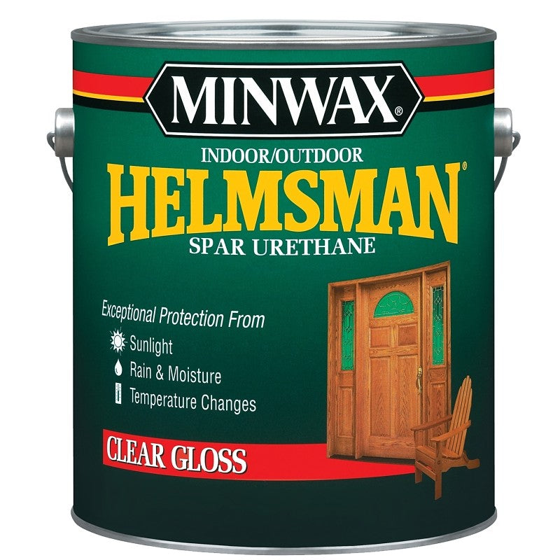 Minwax 13200000 Spar Varnish, High-Gloss, Liquid, 1 gal, Pail (Pack of 2)