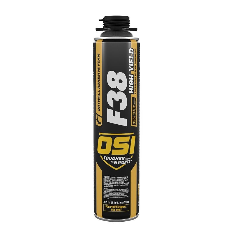OSI F38 High Yield 2971753 Adhesive, Off-White, 21.1 fl-oz Metal Aerosol Canister