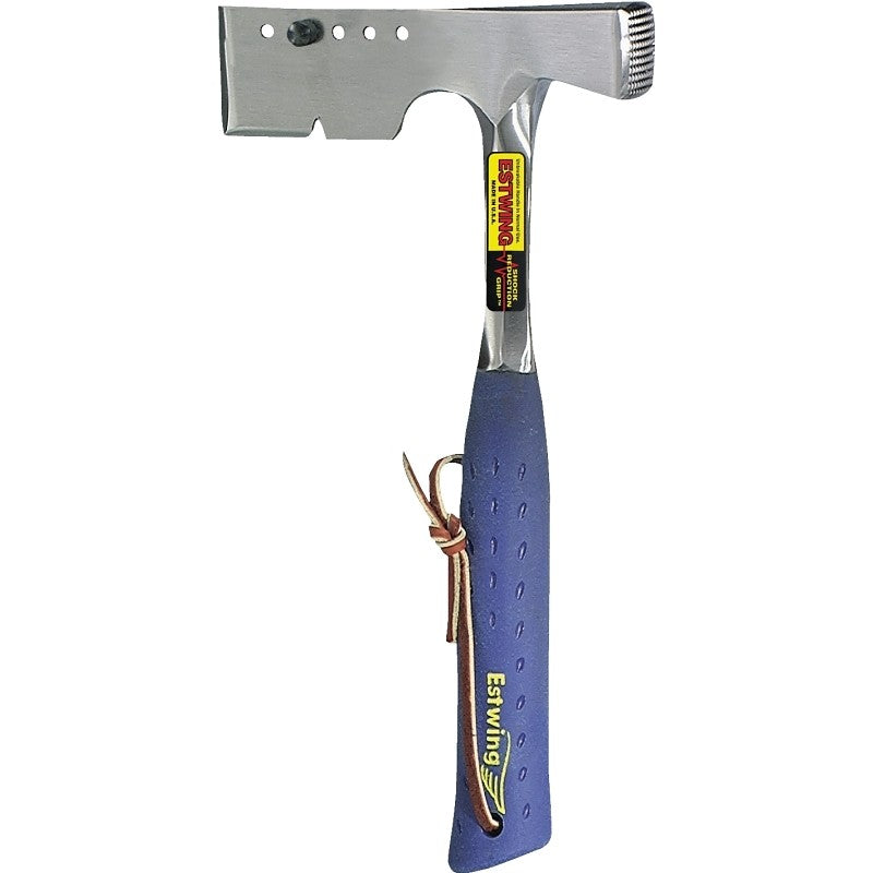 Estwing E3-S Shingle's Hatchet, 1-13/16 in Cutting Edge, Steel Head, Nylon Handle, 12-1/2 in OAL