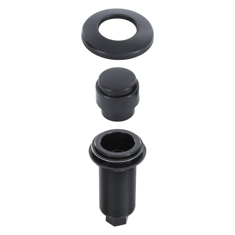 Danco 12067 Kitchen Sink Top Mount Air Switch, Plastic, Black, Matte