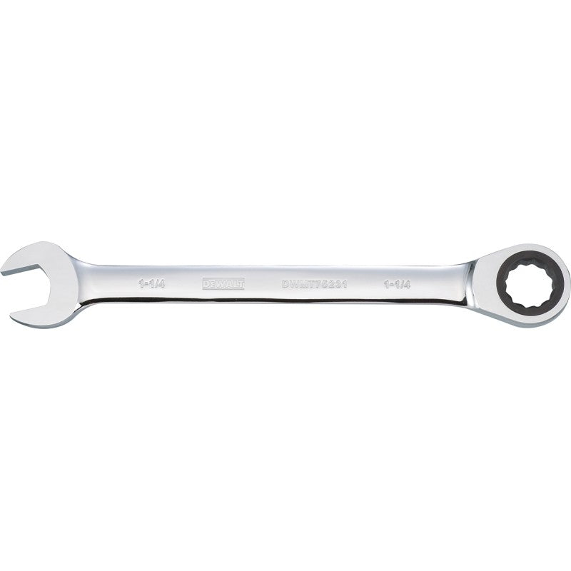 DEWALT DWMT75231OSP Combination Wrench, SAE, 1-1/4 in Head, 16-23/32 in L, Chrome