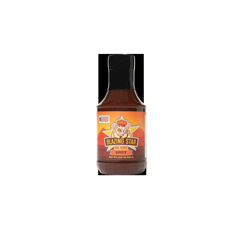 Blazing Star BZ88105 BBQ Sauce, Spicy, 19.25 oz