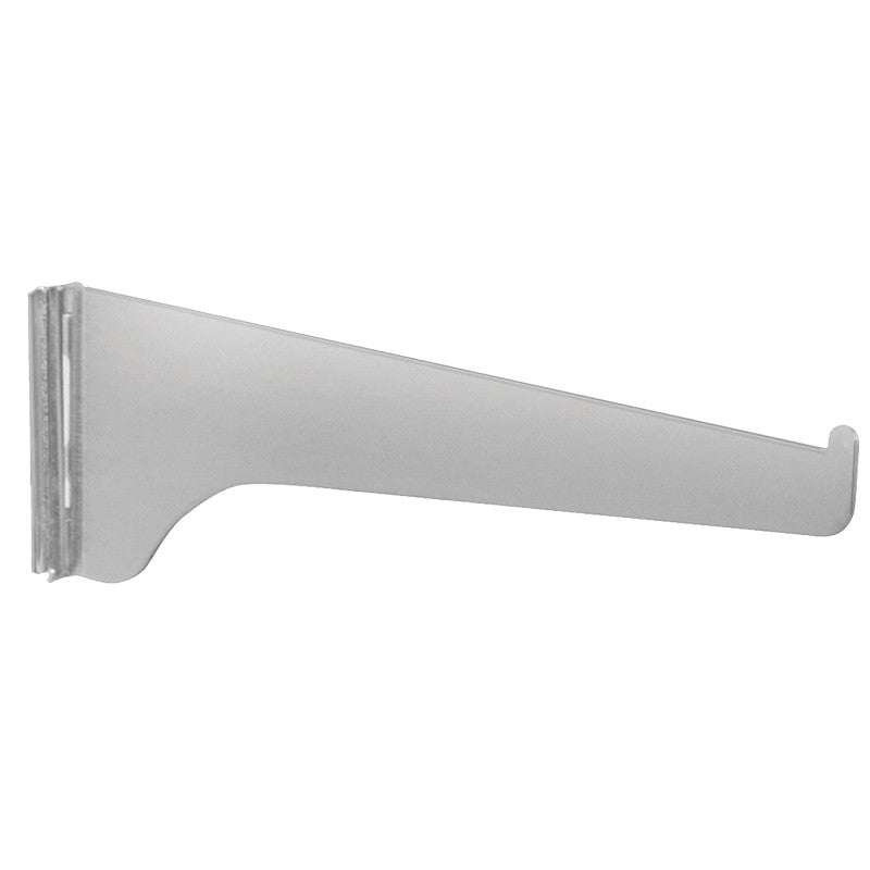 Knape & Vogt 180 ANO 14 Shelf Bracket, 14 in L, Steel, Anochrome
