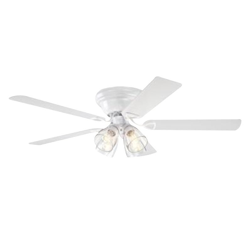 Westinghouse Contempra IV Series 7232000 Ceiling Fan, Bird's Eye Maple/Rosewood Blade, 52 in Sweep, MDF Blade