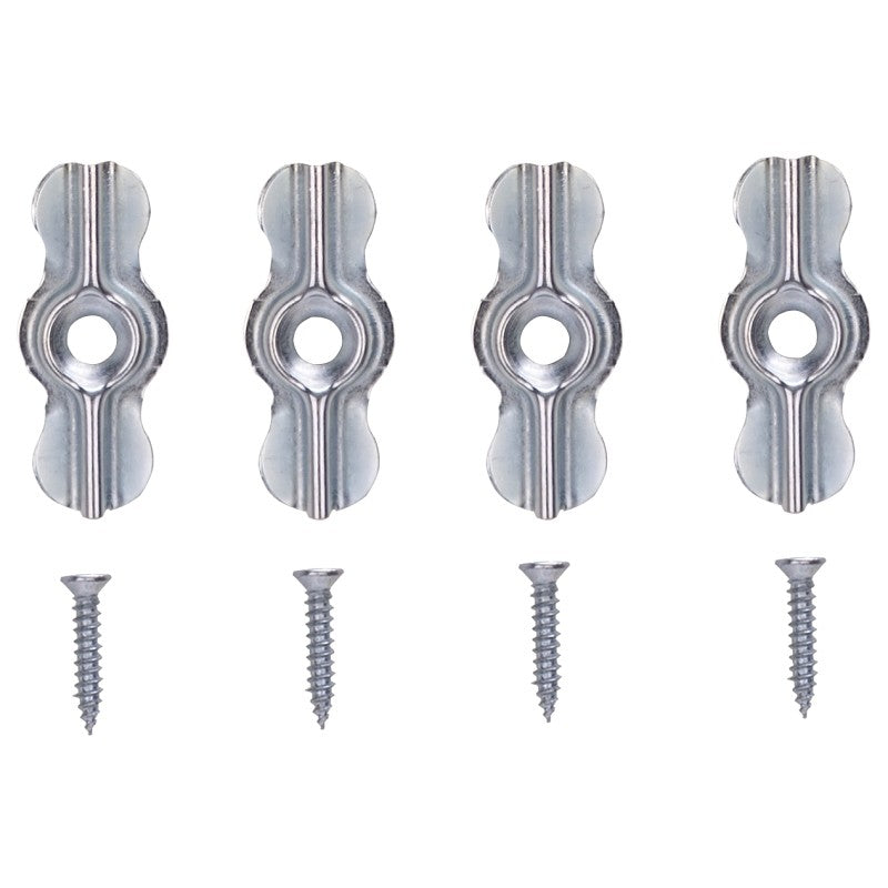 ProSource 23166ZCB-PS Turn Button, Steel, 1-3/4 in L Dimensions