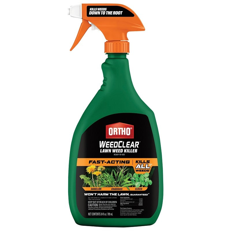 Ortho WEEDCLEAR 0447705 Weed Killer, Liquid, 24 oz Bottle