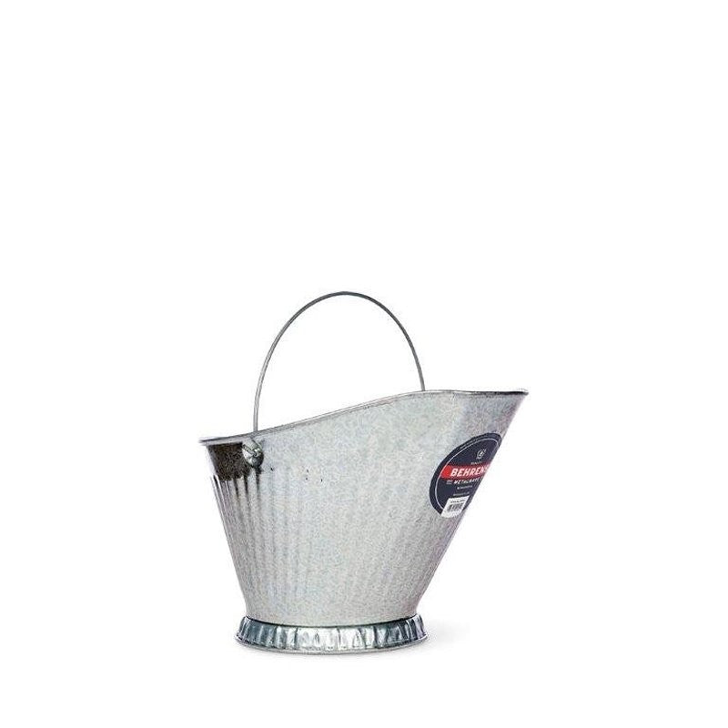Behrens 617S Coal Hod, Steel, Galvanized, 3.5 Gallon