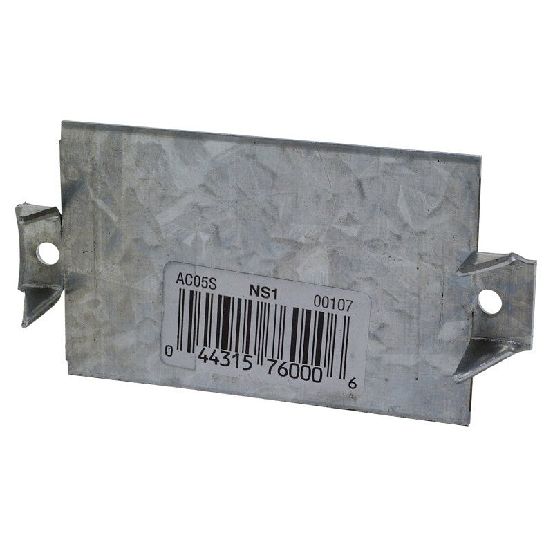Simpson Strong-Tie NS NS1 Stopper, 14 ga Gauge, Steel, Galvanized/Zinc (Pack of 100)