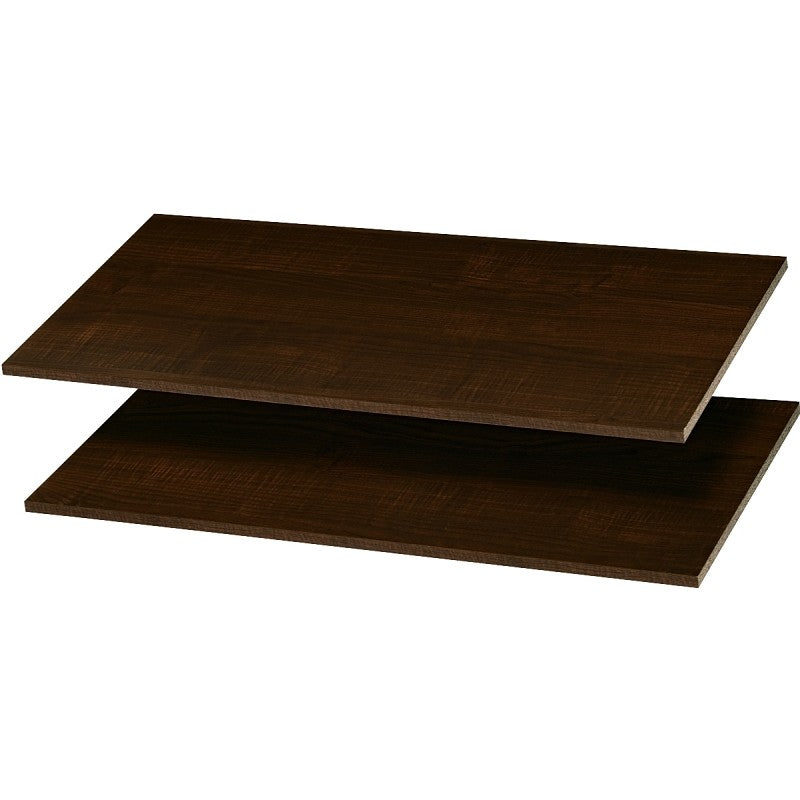 Easy Track RS1436-T Series Adjustable Shelf, Truffle, 14 in L, 34-7/8 in W, Wood