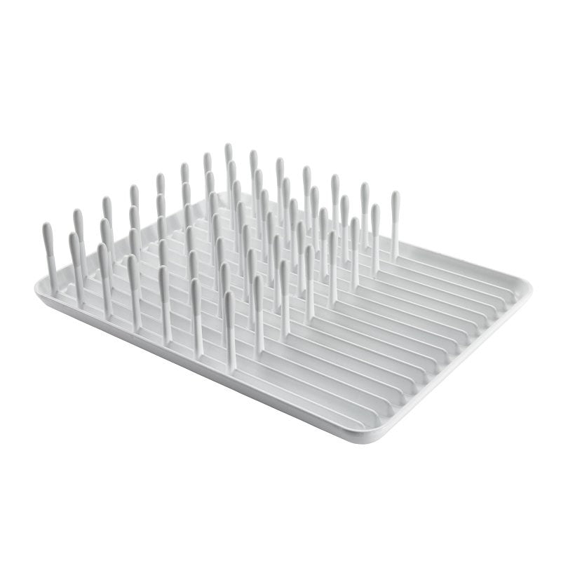 Good Grips 1440480 Dish Rack, 13-3/4 in L, 10-1/2 in W, 3-1/2 in H, Plastic