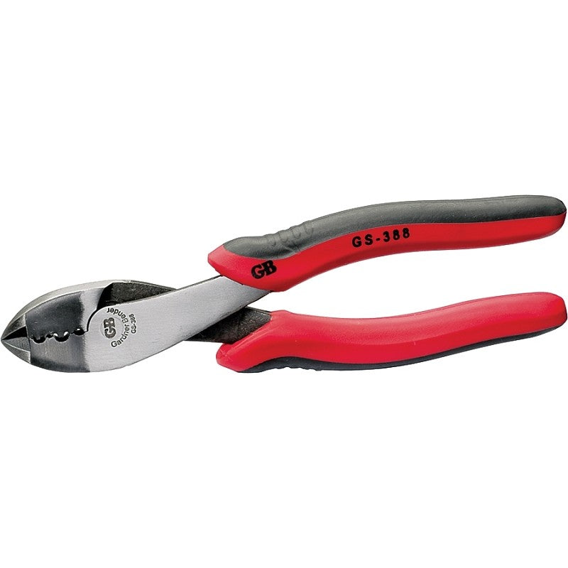 Gardner Bender GS-388 Crimping Plier, 8 in OAL, High-Leverage Handle