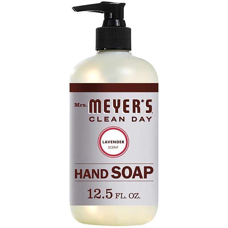 Mrs. Meyer's 11104 Hand Soap, Liquid, Lavender, 12.5 oz Bottle