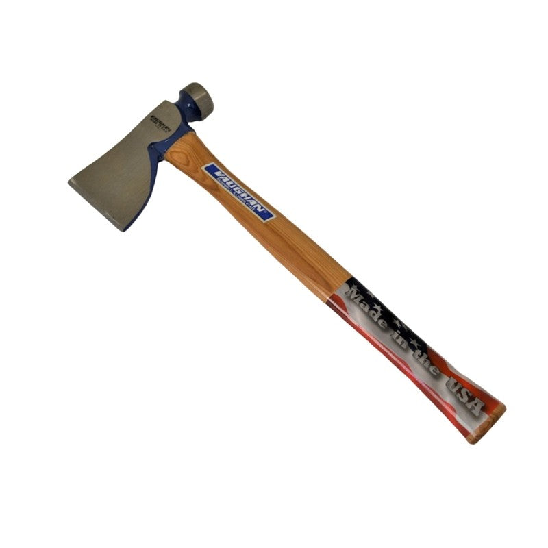 Vaughan RB28 Rig Builder Hatchet, 3-1/2 in Cutting Edge, 28 oz Head, Steel Head, Wood Handle, 17 in OAL