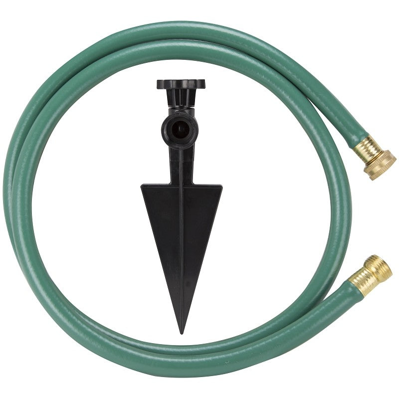 Landscapers Select 6GHWF Garden Hose Extender, 6 ft L, Female x Male, PVC, Green
