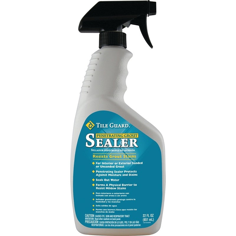 Homax 9324 Grout Sealer, Liquid, Clear, 22 oz, Spray Bottle