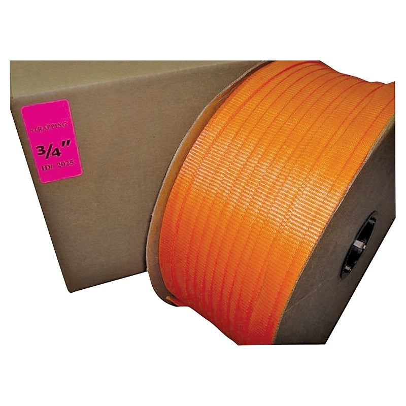 TransTech ST-SP2025P Strapping Coil, 1650 ft L, 3/4 in W, Polyester
