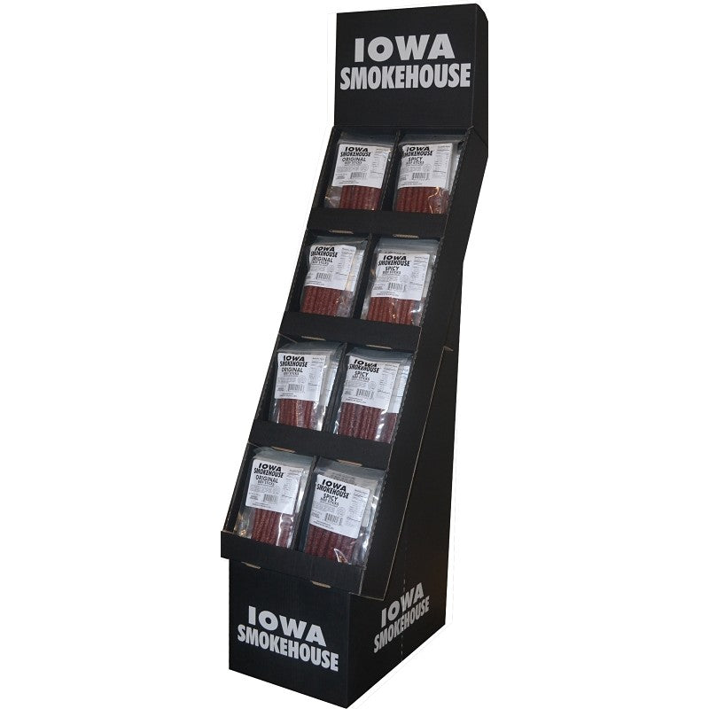 Iowa Smokehouse IS-DBS01 Beef Stick, 8 oz (Pack of 48)