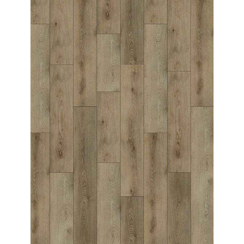ProSelect Design ProFloor PF802 Flooring Plank, 48 in L, 7 in W, Stone Plastic Composite/Vinyl, Carolina Wood