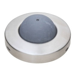 Commercial Convex Wall Door Stop 2-1/2 Inch Satin Stainless Steel (POS)